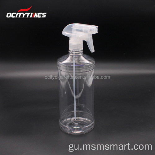 Ocitytimes16 OZ પંપ બોટલ પ્લાસ્ટિક ટ્રિગર PET બોટલ